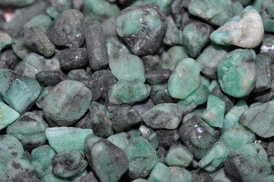 Wholesale Natural Emerald Facet Rough   125 Carat Lot  